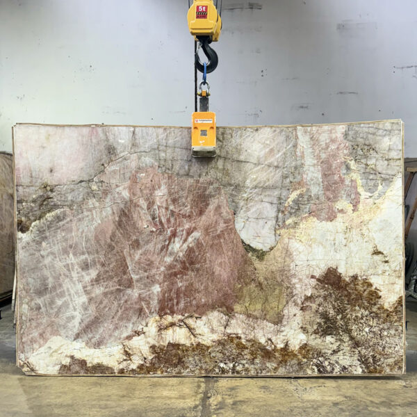 SPRING ROSE QUARTZITE slab