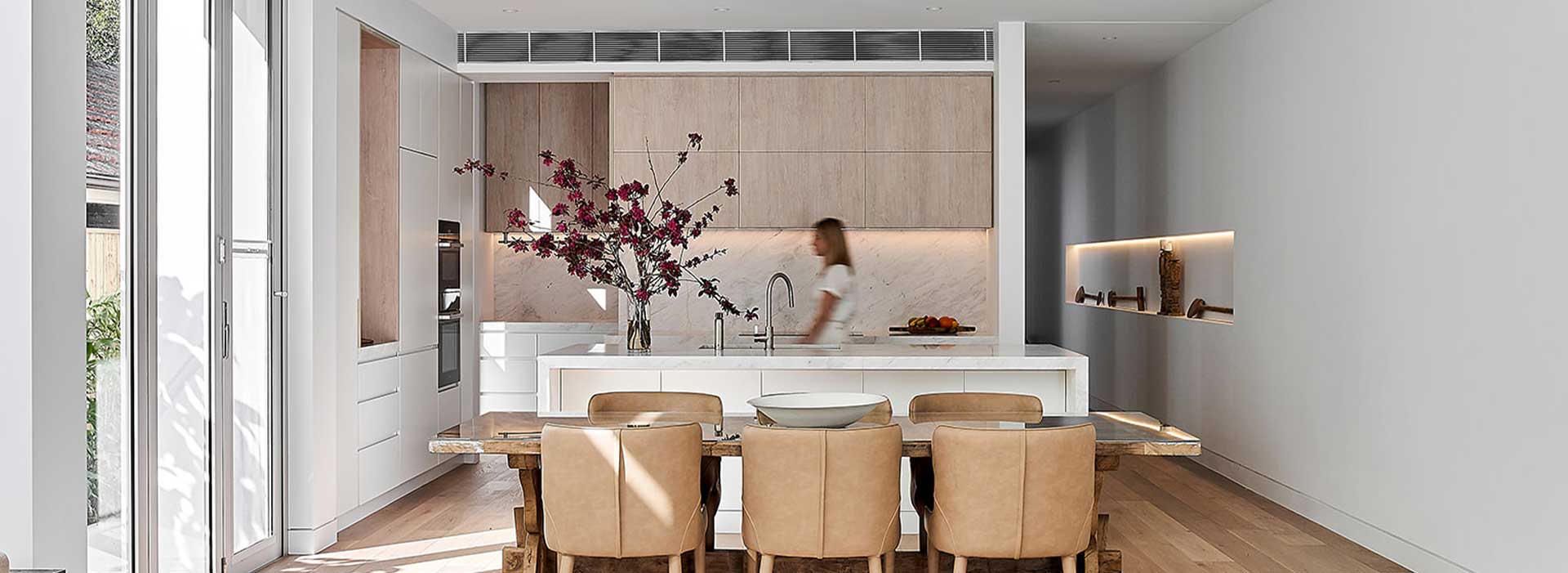 Antarctic White Dolomite Snow White Marble Natural Stone Supplier Bellevue Hill Residence selected projects