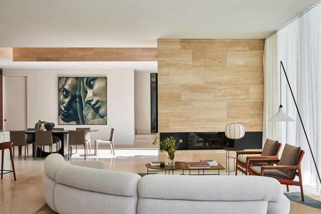 Seaside House Travertine Light Vein Cut - Wall Tiles Sydney