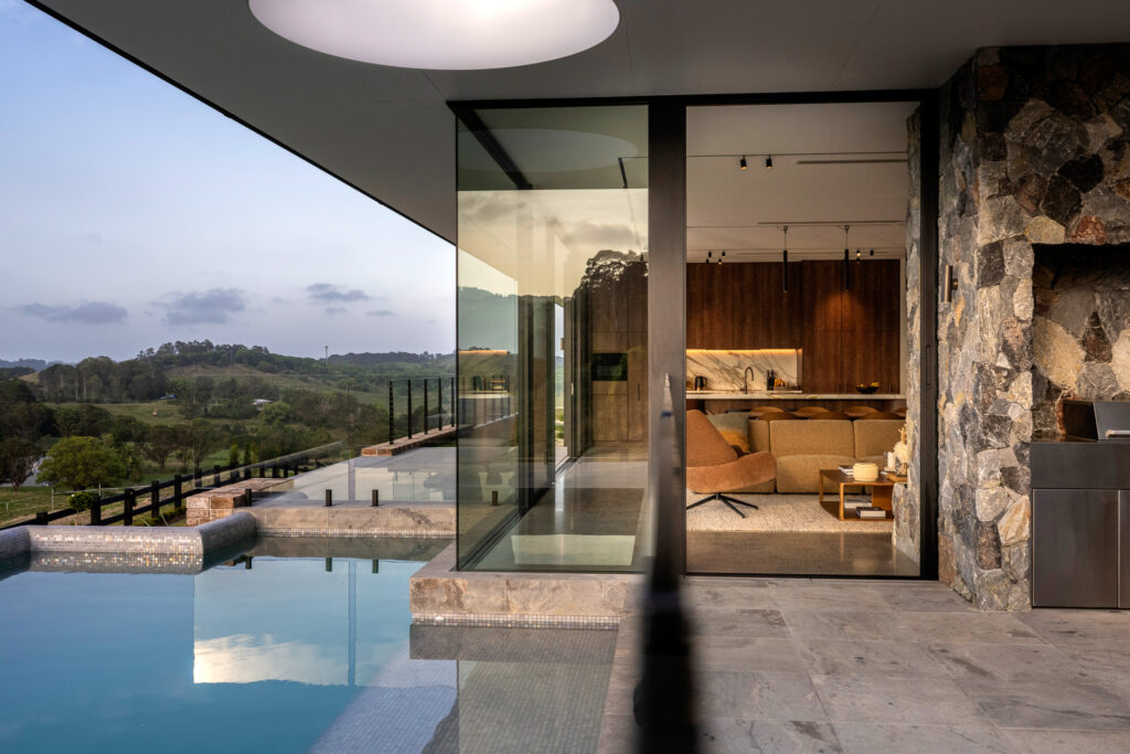 Myocum Residence Natural Stones Grigio Argente Granite Slabs and tiles sydney