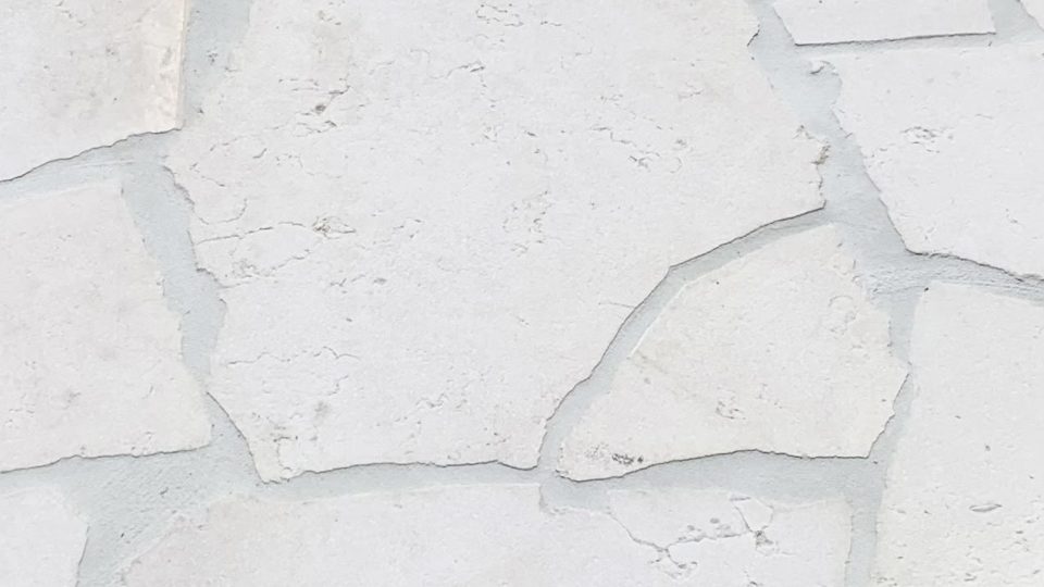 limestone crazy paving